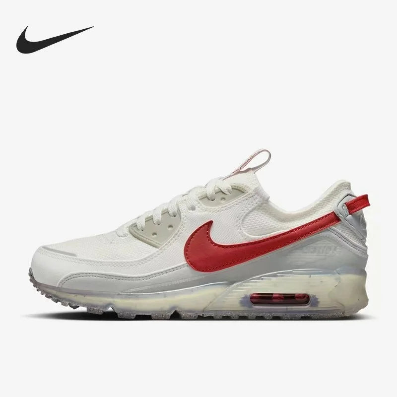 Nike Authentic Air Max 90 Terrascape Retro Low-Top Casual Running Shoes, Men's and Women's Sneakers, Black DQ3987-002