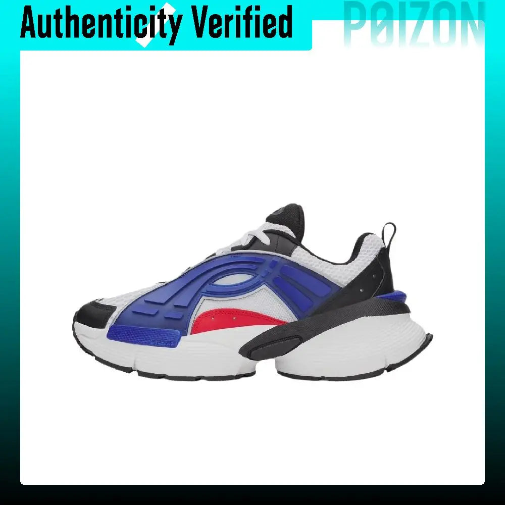 Under Armour Icon 96 Breathable Support Rebound Running Shoes Unisex White Blue Black 6006060-101