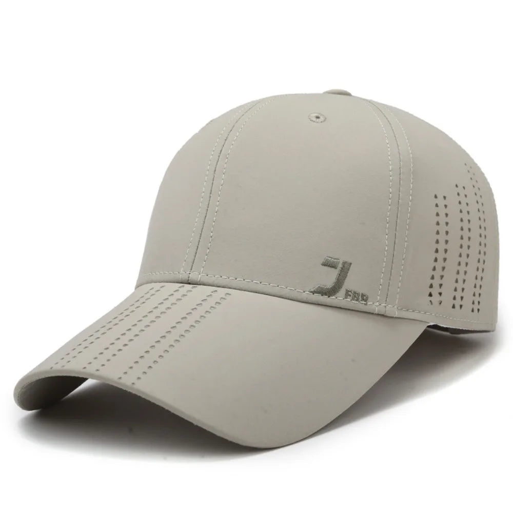 Polyester Mesh Baseball Hats Adjustable Washable Sport Duck Tongue Cap Letters Versatile Quick Drying Baseball Caps Travel Beach