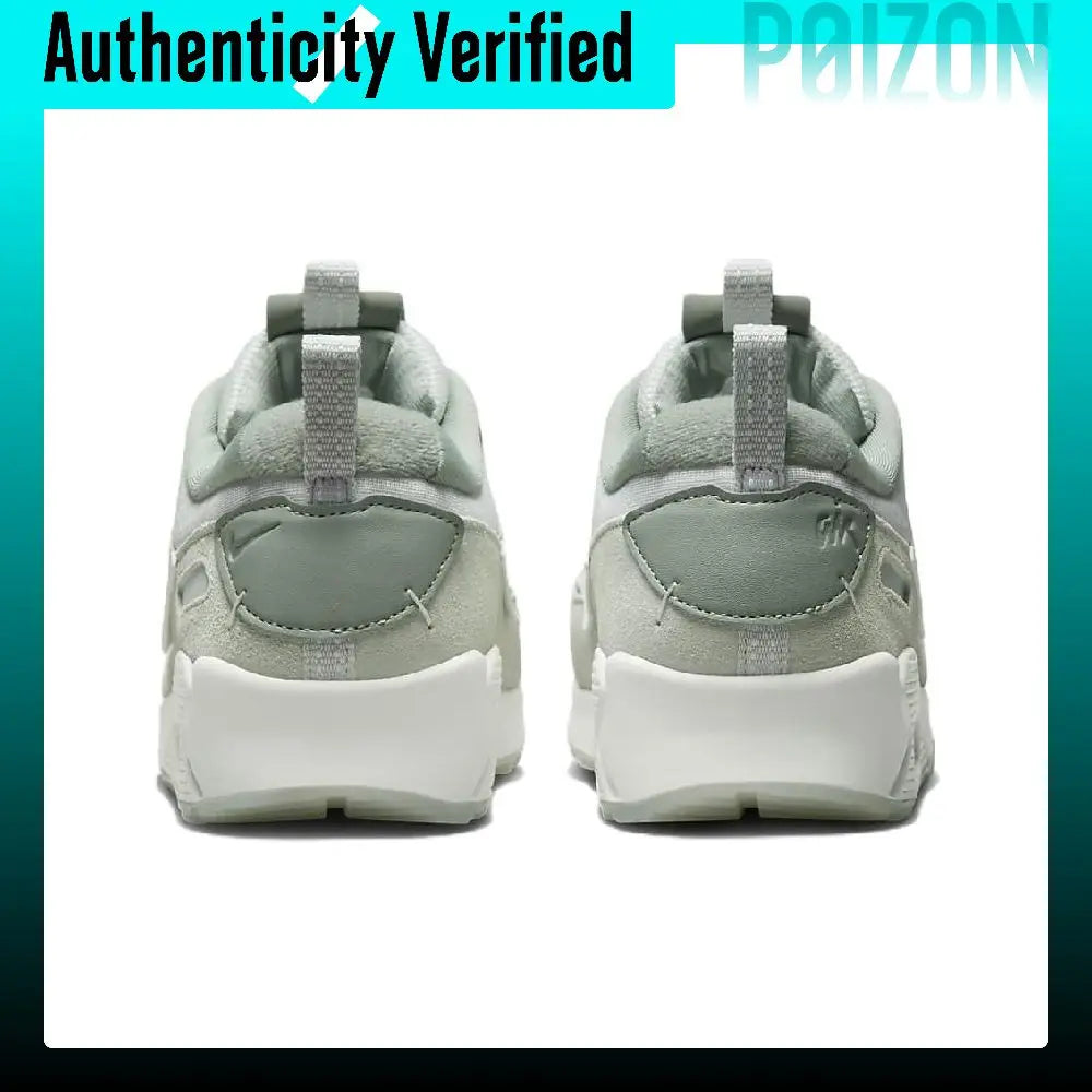 Nike Air Max 90 Casual Shoes Women's Low-top Green White DM9922-105