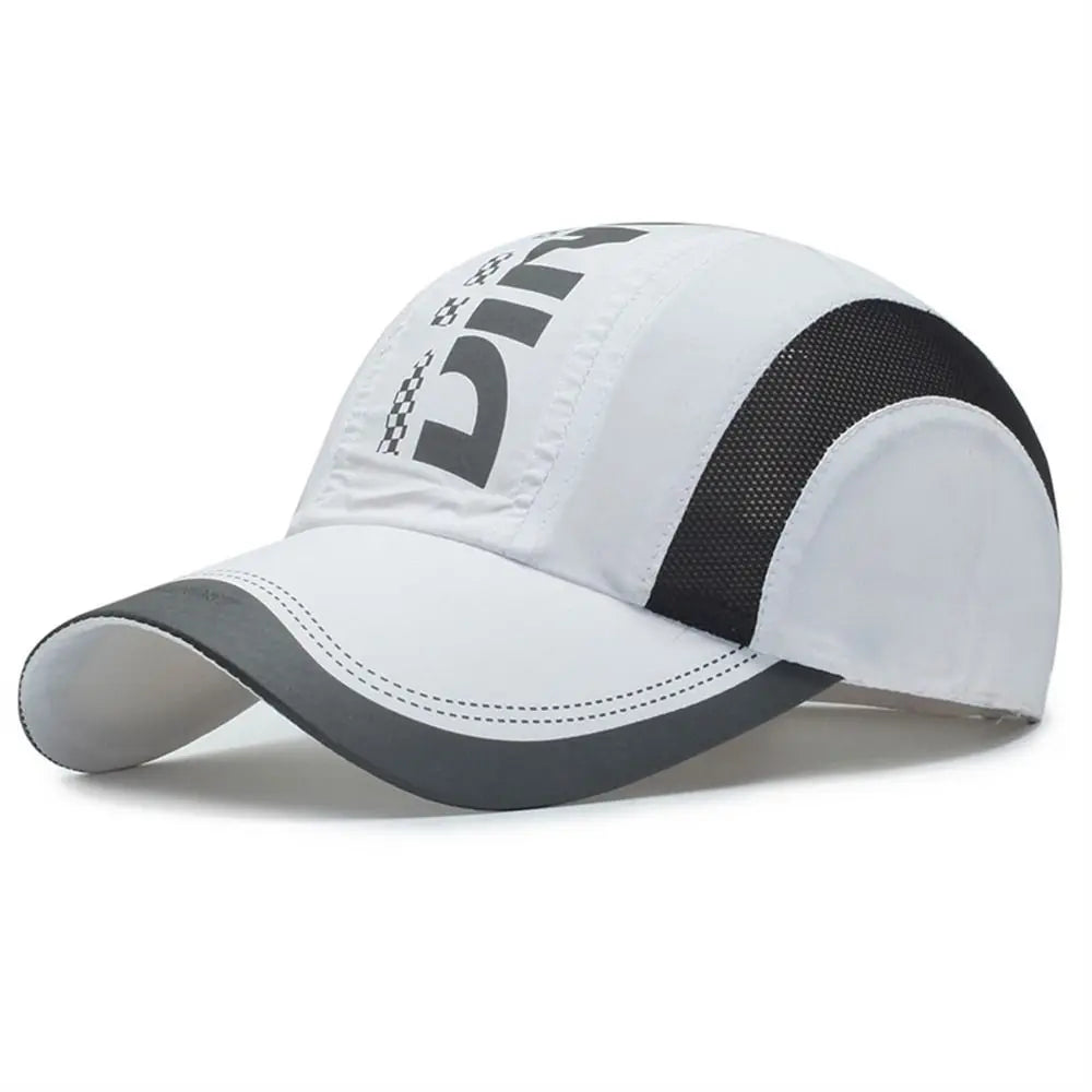 Summer Breathable Quick Dry Cap Adjustable Waterproof Baseball Cap Ultra-Thin Snapback Sports Hat Running