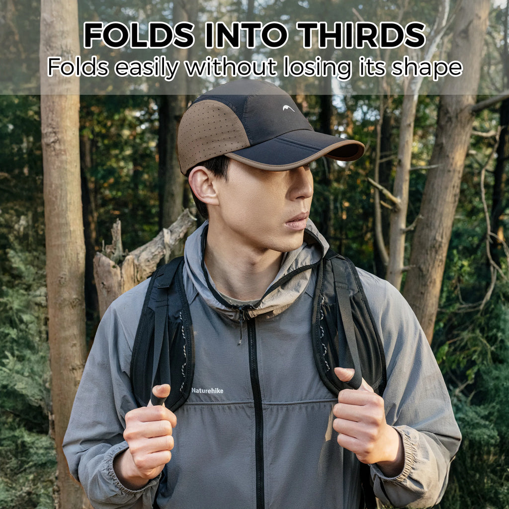 Naturehike Hiking Hat Summer Thin Breathable Mesh Baseball Caps for Men Women Outdoor Camping Fishing Running Sun Protection