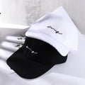 Casual Summer Fashion Hip-Hop Sun Hats Solid Color Embroidery Beach Spring Sport Caps Snapback Hat Visors Caps Baseball Cap