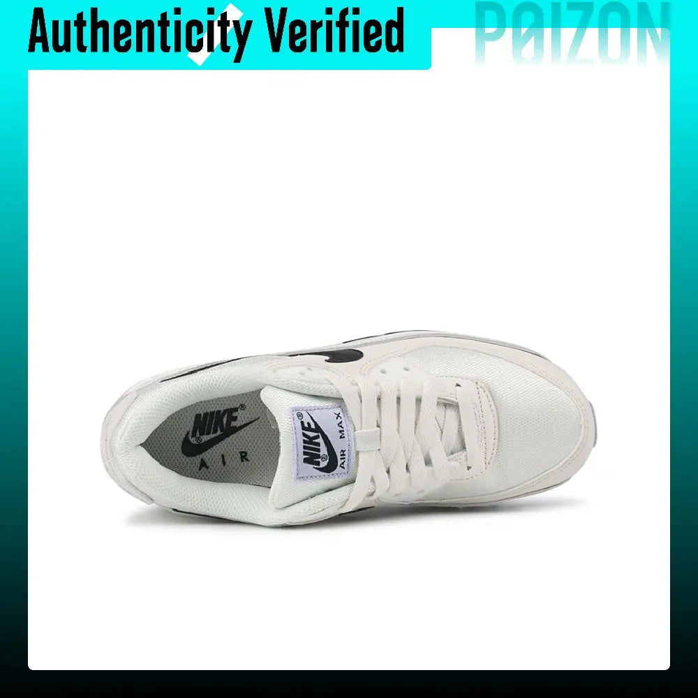 Nike Air Max 90 Running Shoes Women's Low-top Ecru CZ6221-100