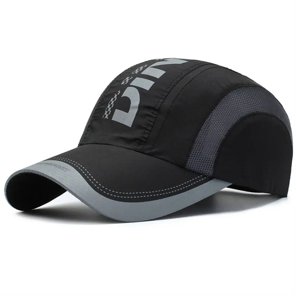 Summer Breathable Quick Dry Cap Adjustable Waterproof Baseball Cap Snapback Sun Protection Sports Hat Cycling Fishing