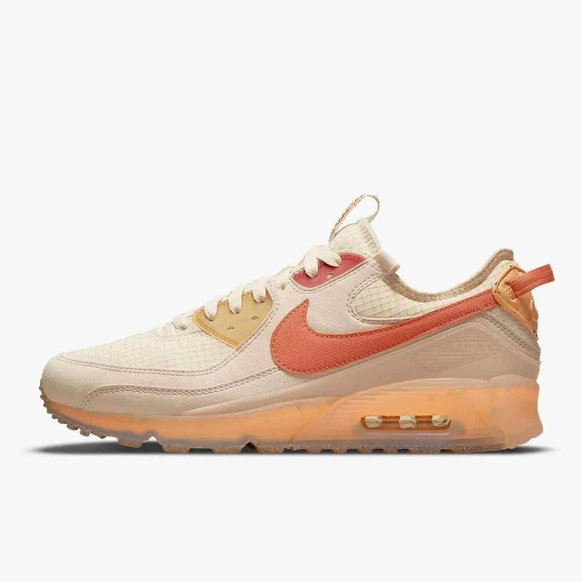 Nike Air Max 90 'Fuel Orange' Retro Low-Top Running Shoes for Men DH2973-200
