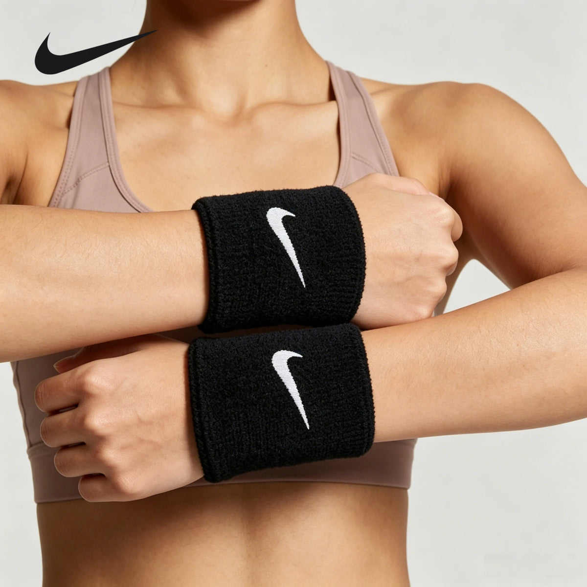 Goalkeeper Protective Gear Nike Sports Wrist Guard Suction Sweat Wrist Cover Black New N1012405010OS