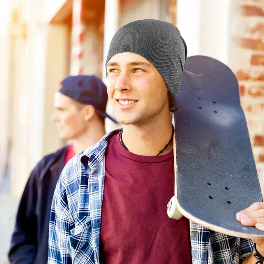 Summer Sports Mesh Breathable Cap Running Tennis Baseball Hat Basketball Hiking Cycling Caps Quick-drying Soft Beanie Men Women