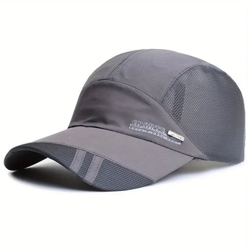 Summer Lightweight Baseball Cap Breathable Adjustable Sun Hat for Outdoor Sports