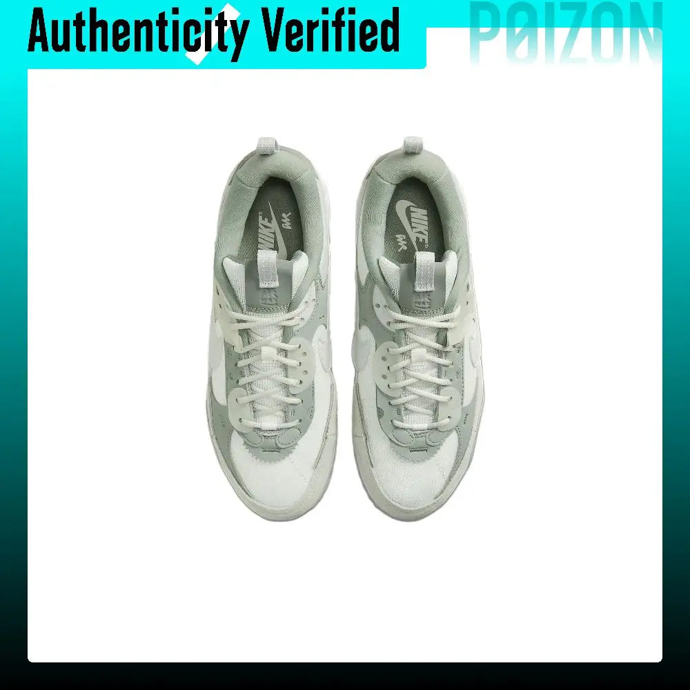 Nike Air Max 90 Casual Shoes Women's Low-top Green White DM9922-105