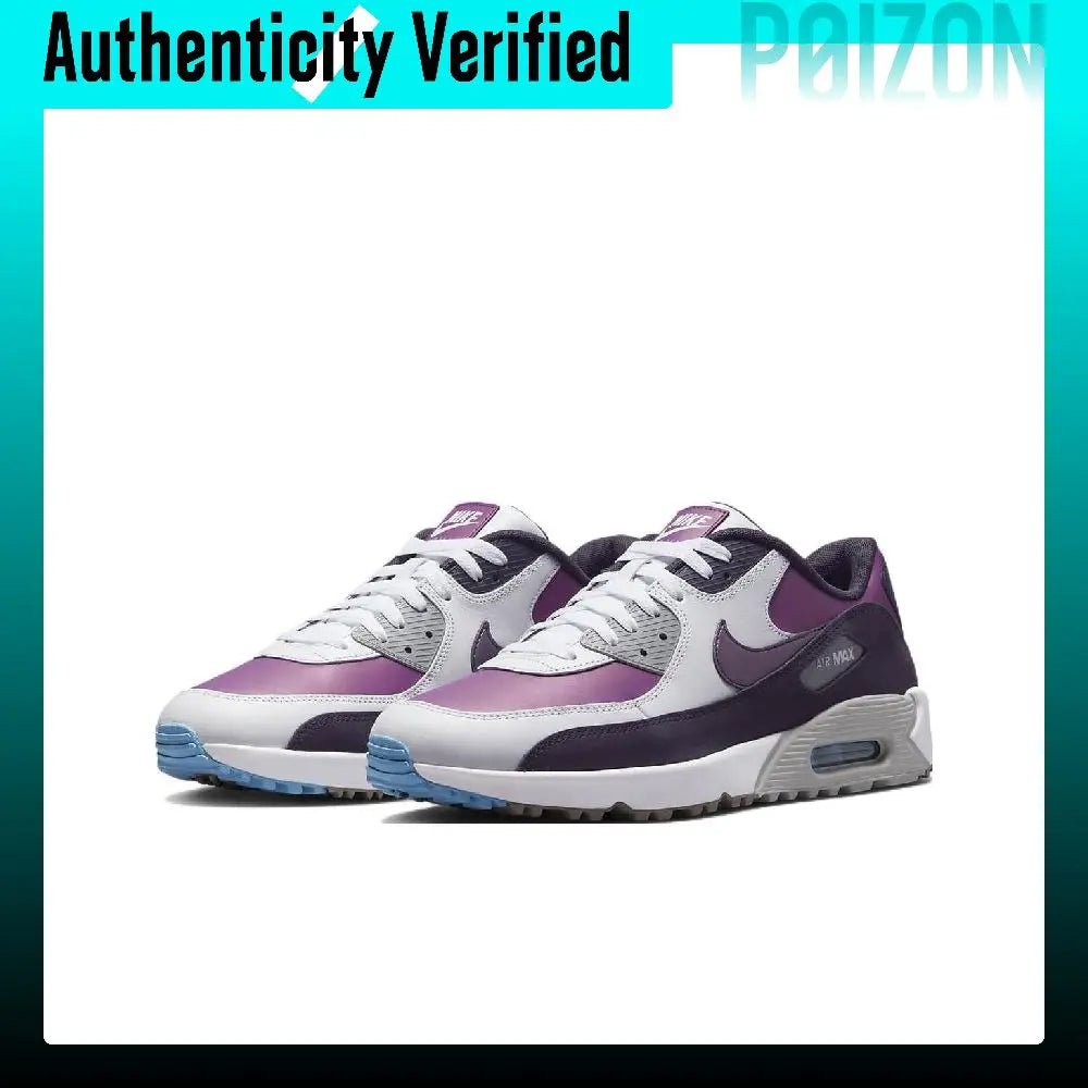 Nike Air Max 90 G NRG Classic Vintage Low top Casual Shoes Unisex Purple Gray Black DQ4128-155