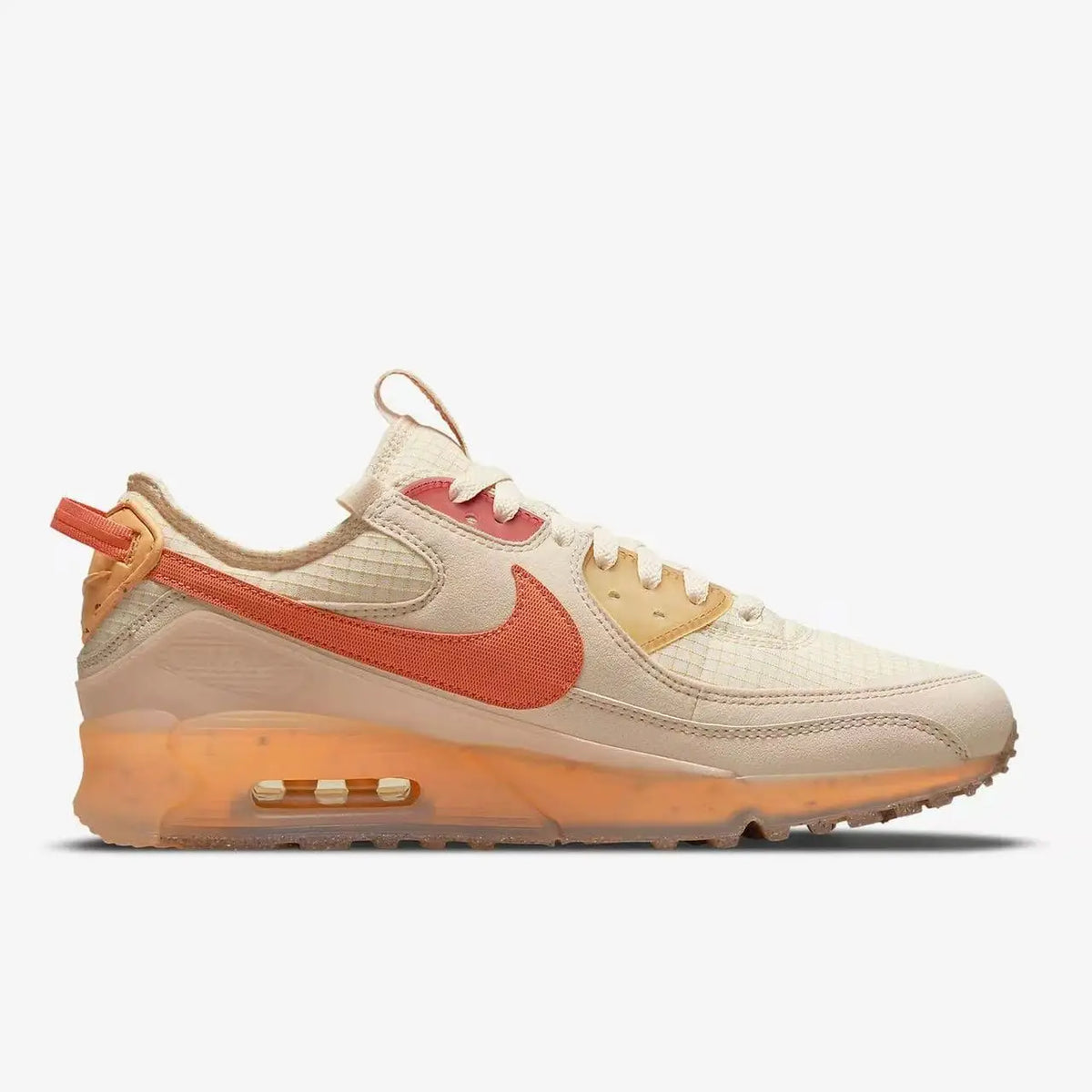 Nike Air Max 90 'Fuel Orange' Retro Low-Top Running Shoes for Men DH2973-200