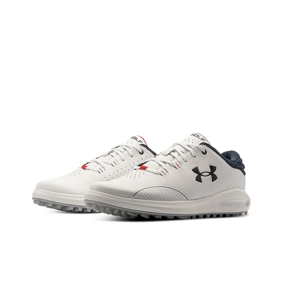 Under Armour Draw Sport Spikeless Running Shoes Wide E White 3024563-102