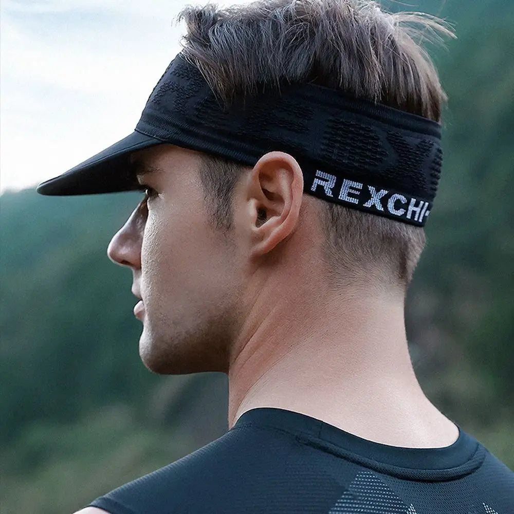 Sunscreen Summer Baseball Caps Headband Empty Top Hairband Sweat-absorbing Elastic Hair Band Women Cap Sports Hats Men Hats