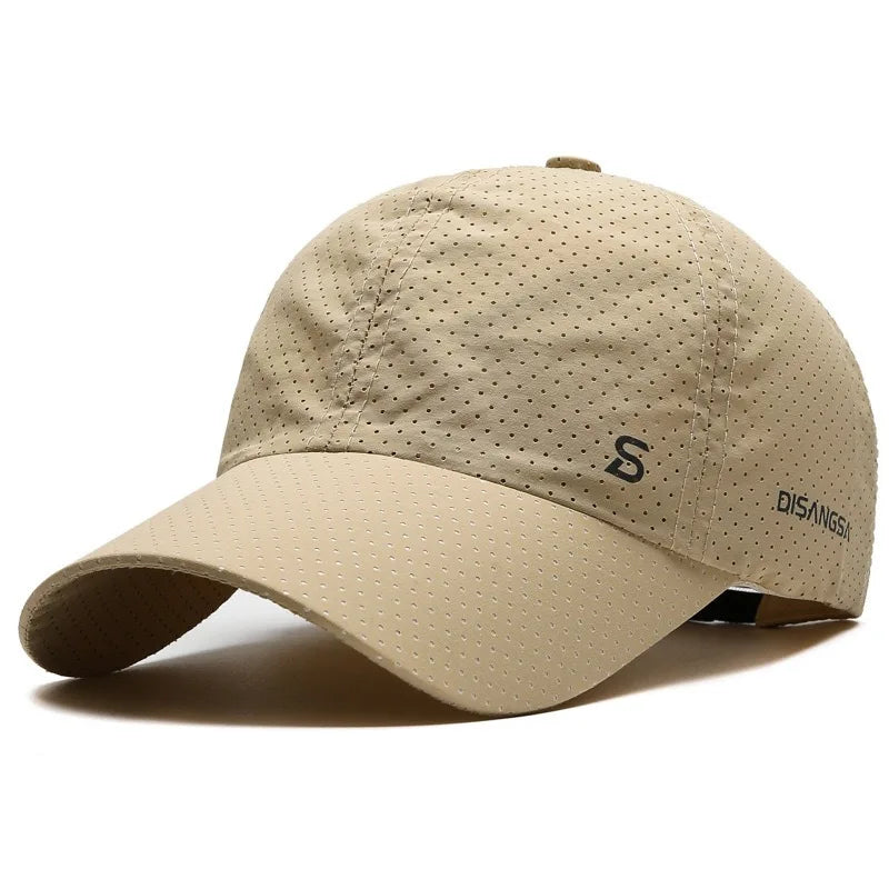 New style running hat - thin, quick-drying, breathable, baseball cap for outdoor use, suitable for summer fishing and sun protec