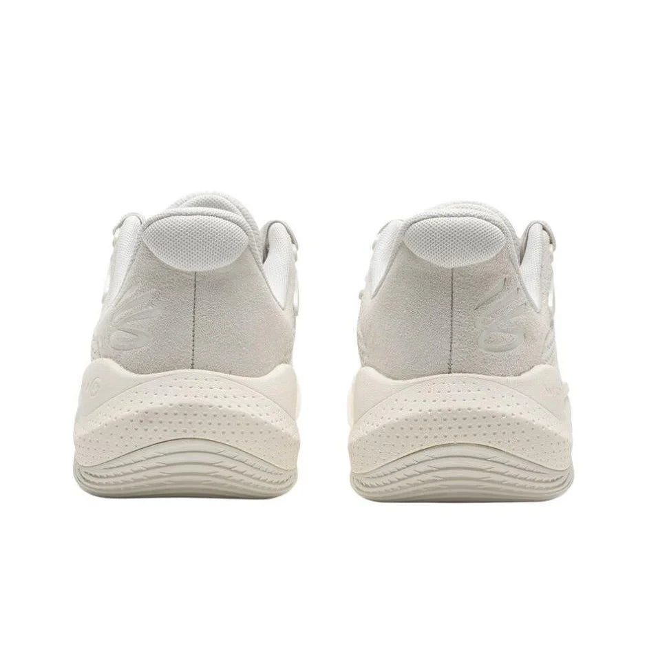 Under Armour Curry Splash 24 Abrasion Resistant Breathable Low top Basketball Shoes Unisex White 3028193-110