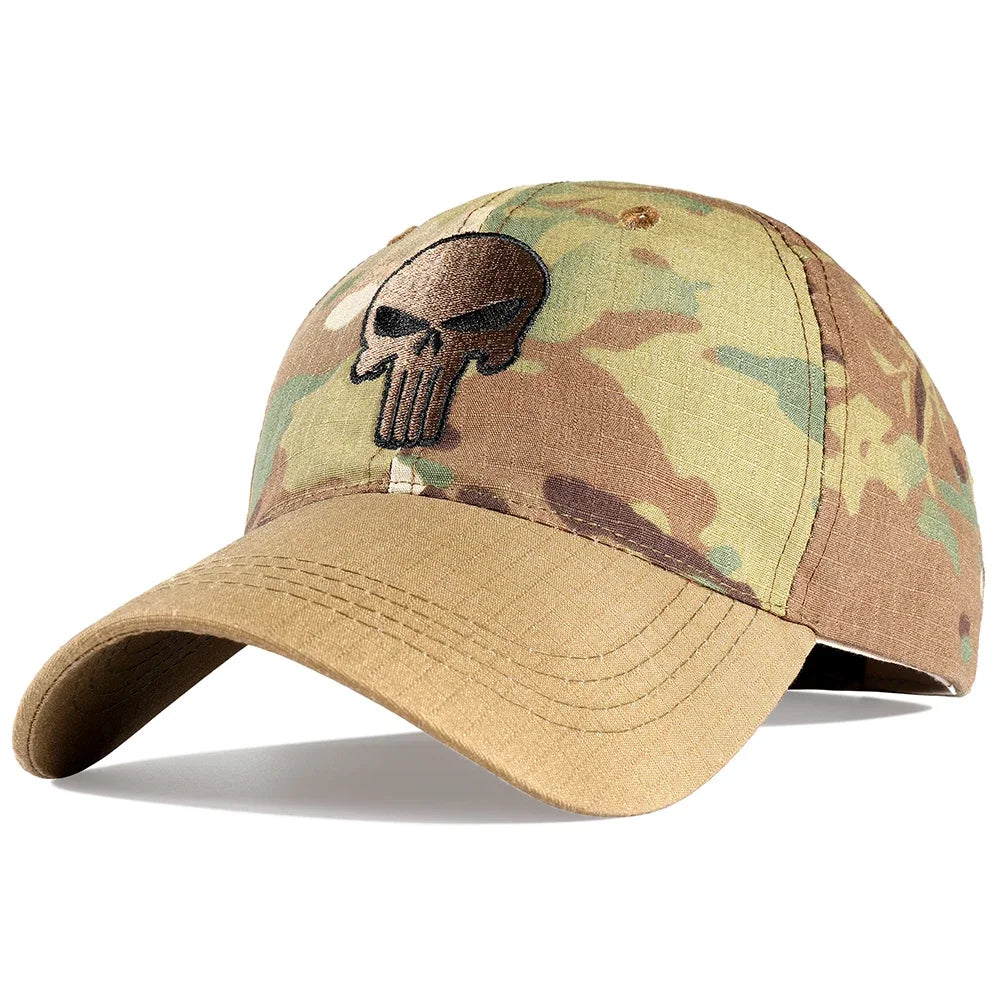 Outdoor Tactical Baseball Cap Sport Camouflage Breathable Hunting Hiking Airsoft Camping Adjustable Caps Basketball Snapback Hat