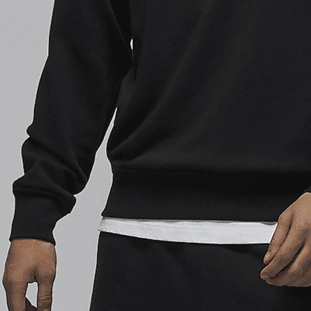 Nike genuine genuine JORDAN Men's Round Neck Patch Soft Sportswear Hoodie HV1750-010