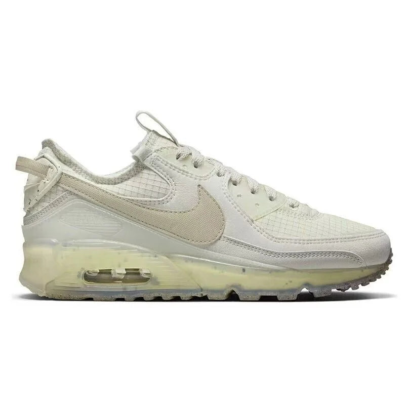 Nike Air Max 90 Terrascape 'Pomegranate' Retro Durable Breathable Low-Cut Airmax Casual Running Shoes Women's DC9450-001