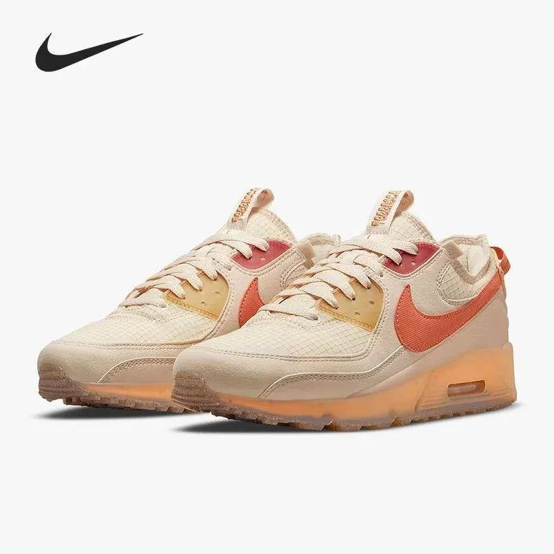 Nike Air Max 90 'Fuel Orange' Retro Low-Top Running Shoes for Men DH2973-200