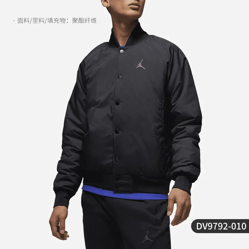 Nike Authentic Air Jordan Men's Casual Fleece Sports Jacket DV9792-010
