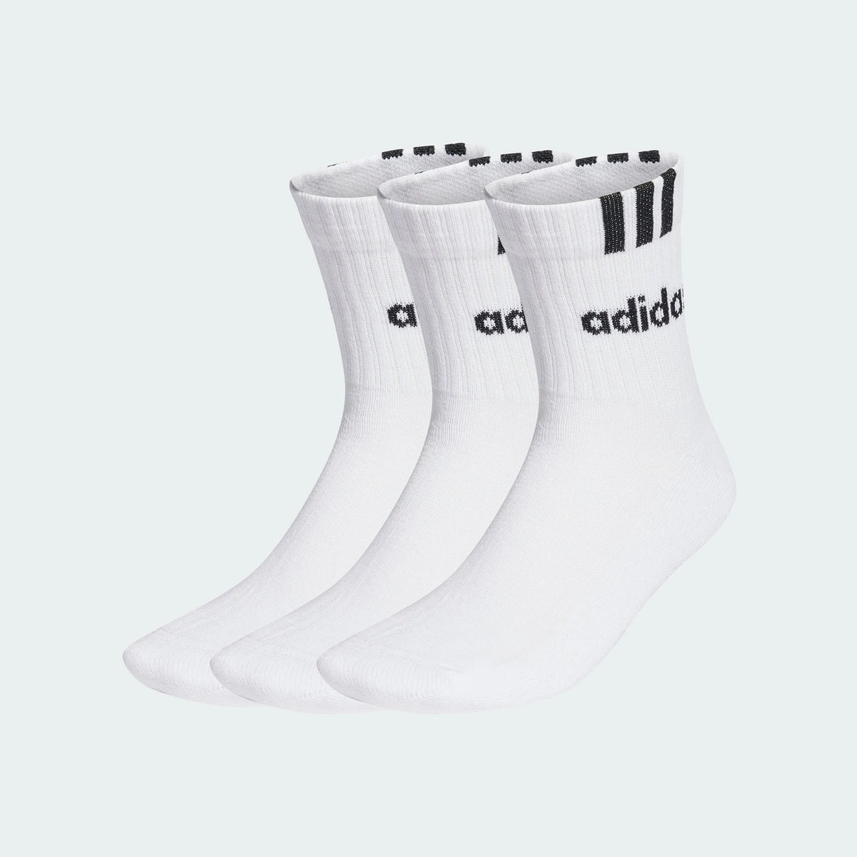 Adidas authentic winter new men's and women's fashionable breathable sports mid tube socks HT3437