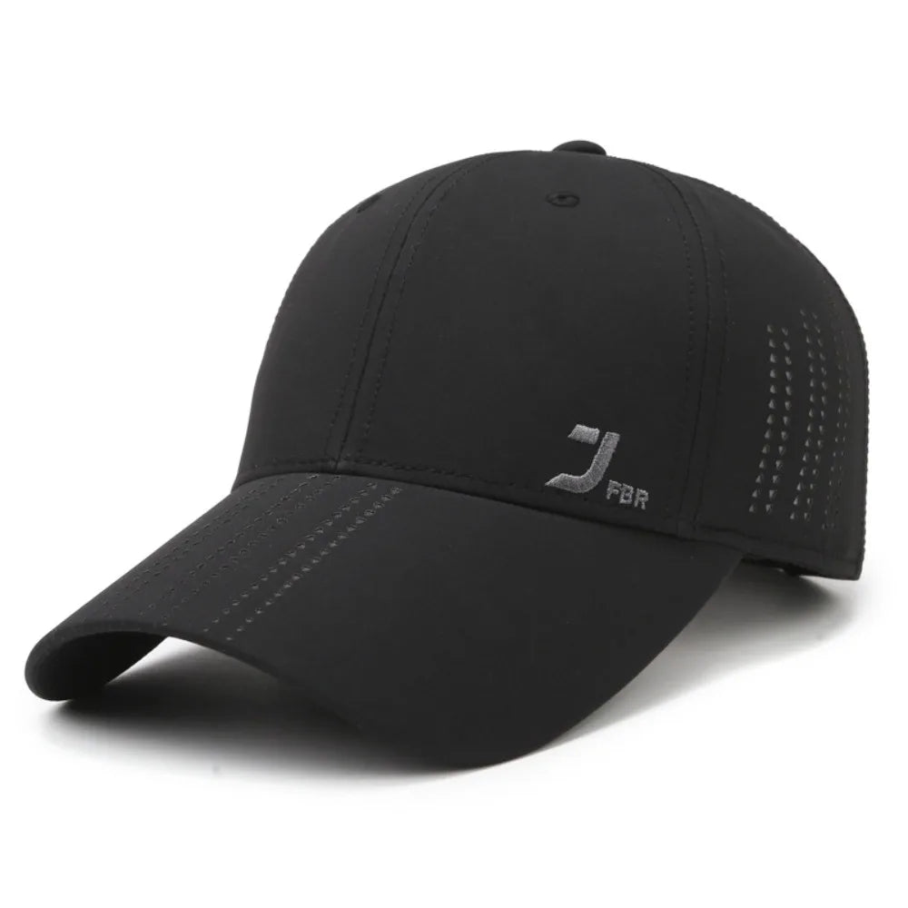 Polyester Mesh Baseball Hats Adjustable Washable Sport Duck Tongue Cap Letters Versatile Quick Drying Baseball Caps Travel Beach