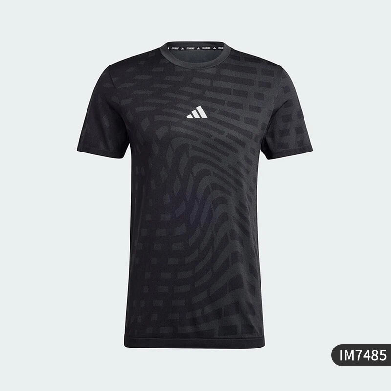 Adidas Authentic Current Season New Men's Moisture-Wicking Round Neck Short Sleeve T-Shirt IM7485