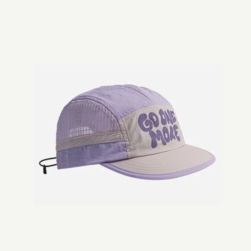 Women's Quick Dry Breathable Baseball Cap Lightweight Summer Sun Hat Casual Hip Hop Outdoor Running Sports Headwear