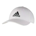 Bball Cap Cot Adidas Training Sports Cap Unisex Couple Style Baseball Cap Simple Versatile Comfortable Sunshade White Fk0890