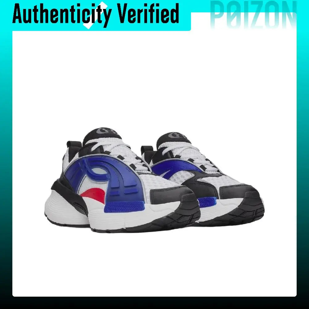 Under Armour Icon 96 Breathable Support Rebound Running Shoes Unisex White Blue Black 6006060-101