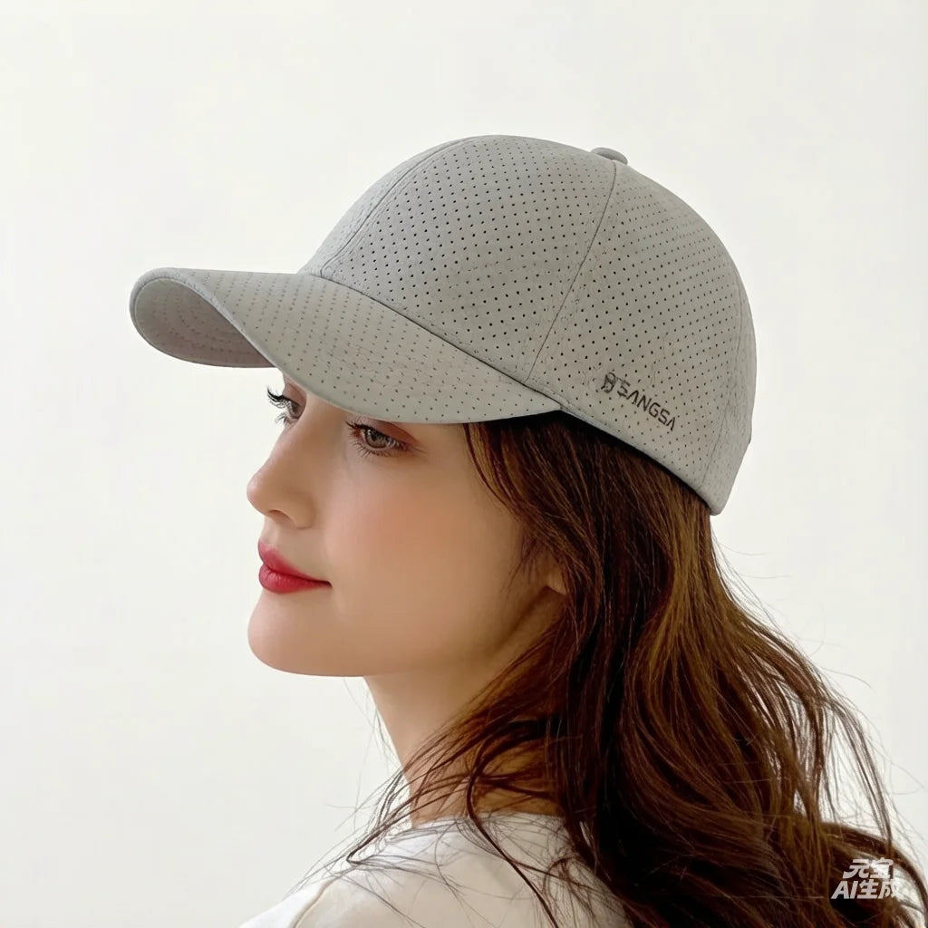 New style running hat - thin, quick-drying, breathable, baseball cap for outdoor use, suitable for summer fishing and sun protec