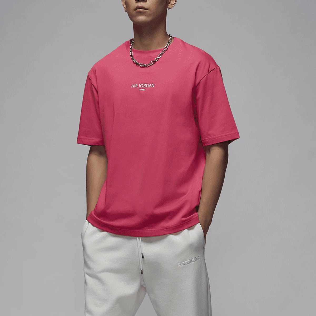 Nike genuine Air Jordan Tokyo men's fashionable short sleeved T-shirt HJ7344-629