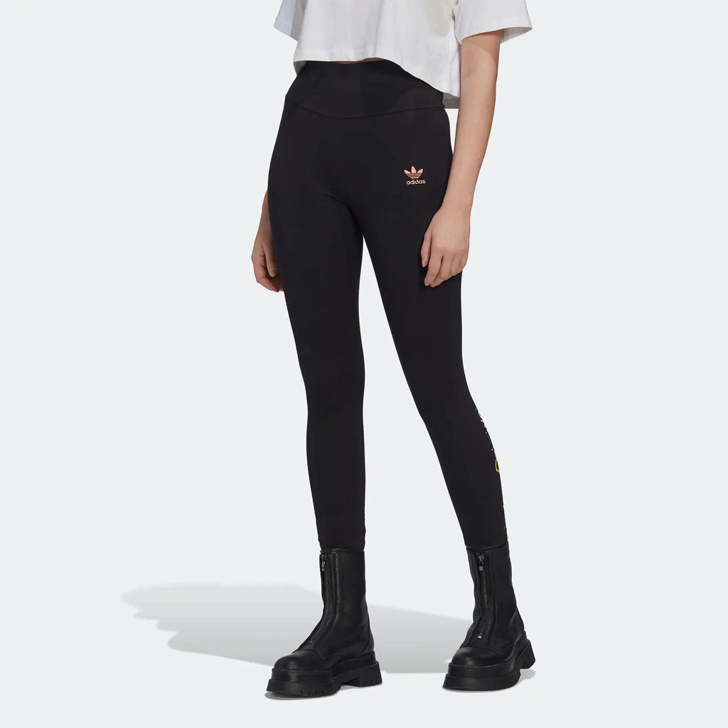 Adidas Originals Trefoil HW LEGGINGS Women's Sport Tight Pants HS2597