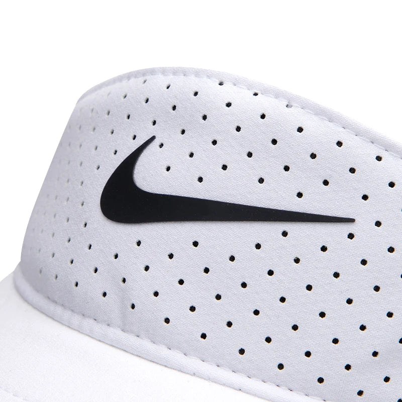 Nike (Nike) Visor Hat for Men and Women, Baseball Cap, Quick-Dry Sports Sunshade Tennis Hat