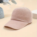 2026 New Model Spring/summer Linen Knit Baseball Cap Openwork Baseball Cap Adjustable Versatile Outdoor Casual Duckbill Cap