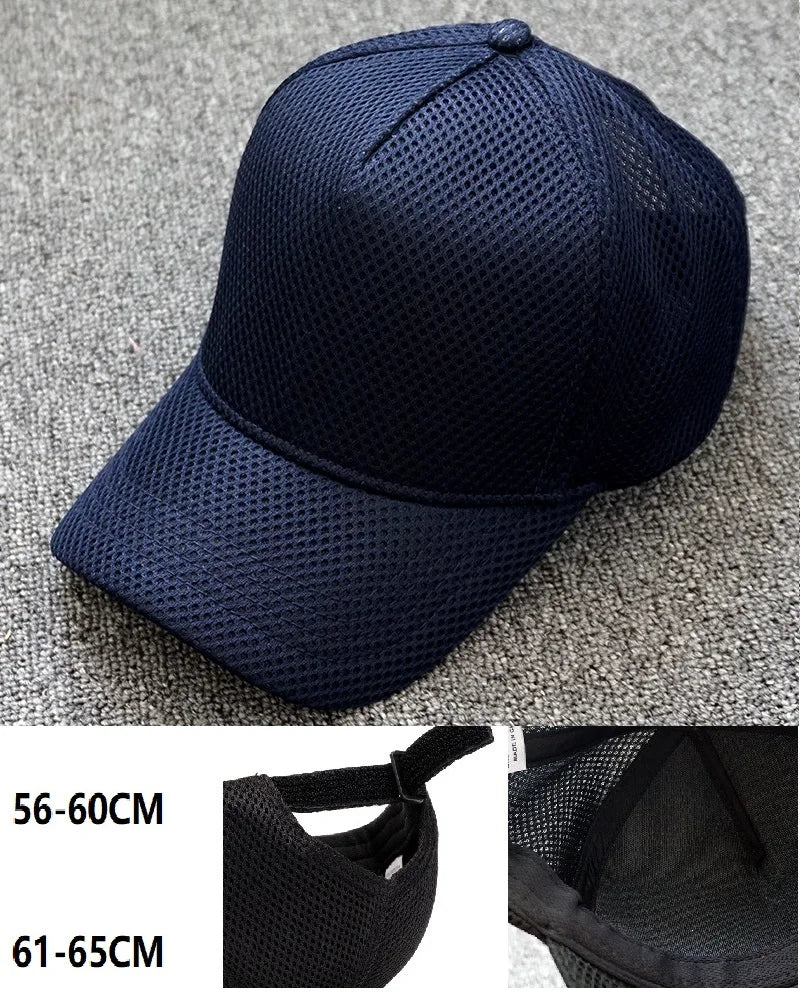 Baseball Caps for Men Wome Big Head Extra Large High Crown Classic Trucker Hat Oversize Plus Size XL Snapback Kpop