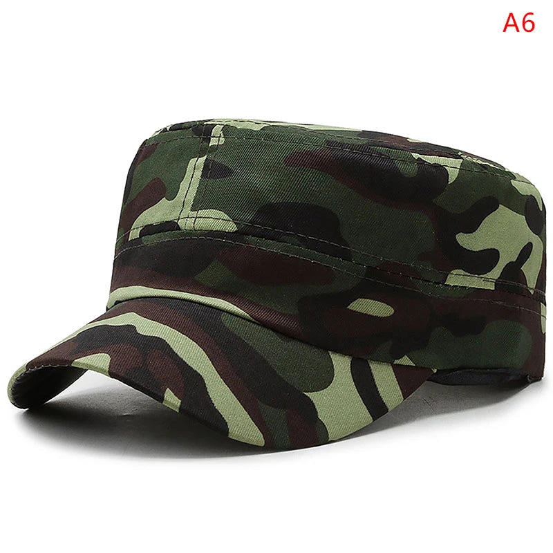 1PCS Adjustable Camouflage Tactical Caps Combat Paintball Baseball Hats Summer Sunscreen Fishing Cycling Hat For Men Women