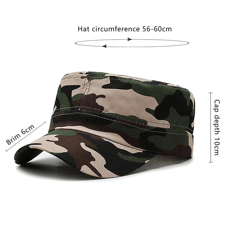 1PCS Adjustable Camouflage Tactical Caps Combat Paintball Baseball Hats Summer Sunscreen Fishing Cycling Hat For Men Women