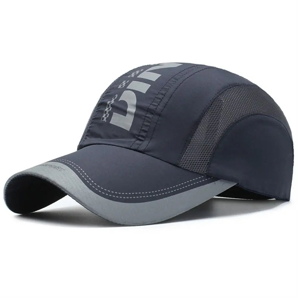 Hiking Breathable Quick Dry Cap Waterproof Adjustable Baseball Cap Snapback Sun Protection Sports Hat Running