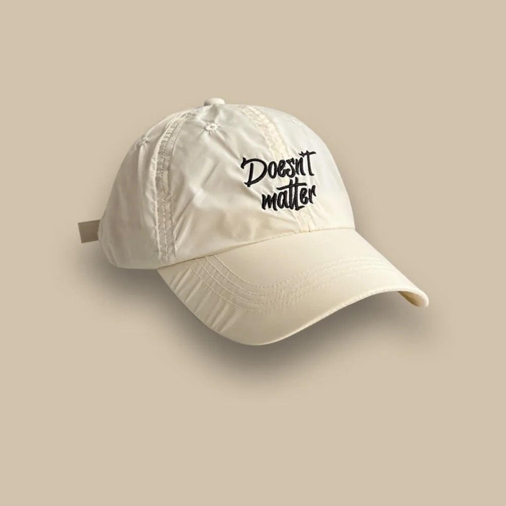 Waterproof Quick-Drying Cap Breathable Peaked Cap Baseball Cap Adjustable Lightweight Sun-Proof Sun Hat Outdoor Sports