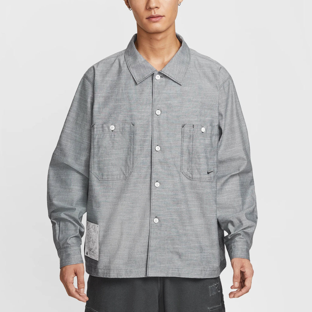 Nike AS M NL CHMBRAY PAINTERS SHIRT Men's HV0883-060