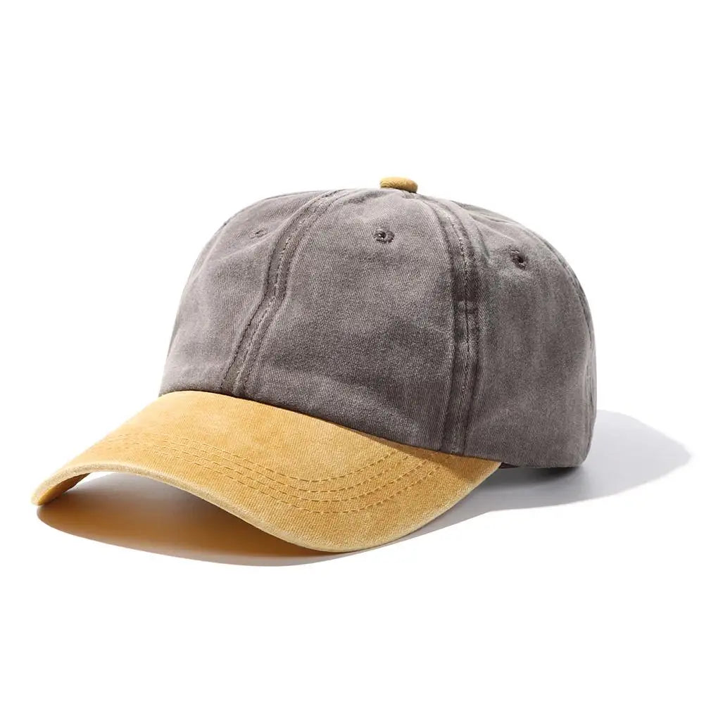 Distressed Faded WASHED DENIM Hat Vintage Men Women Trucker Baseball Caps