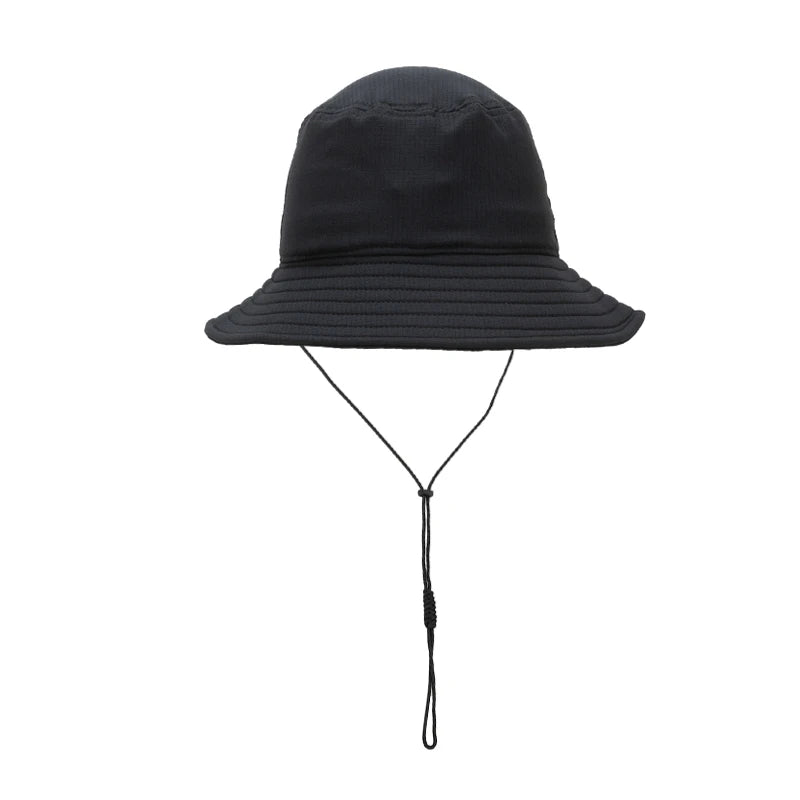 Under Armour Men's Hat Fashionable Black Simple Fisherman's Hat Comfortable Breathable Casual Fishing Sun Hat 1361527-001