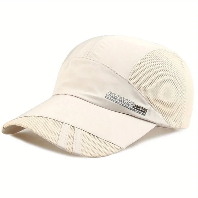 Summer Lightweight Baseball Cap Breathable Adjustable Sun Hat for Outdoor Sports
