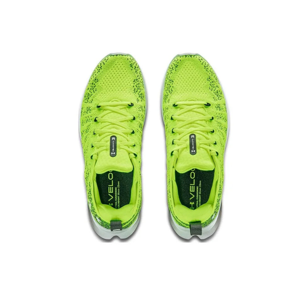 Under Armour Flow Velociti 3 Running Shoes Men's Low Top High Gloss Yellow 3026117-304