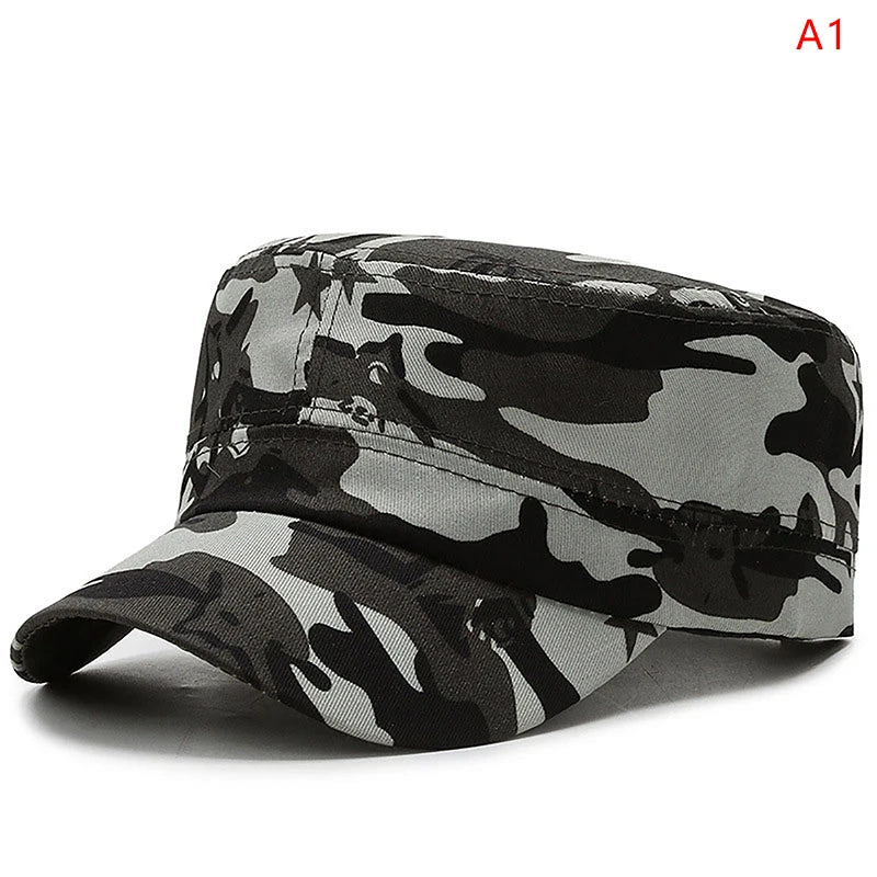 1PCS Adjustable Camouflage Tactical Caps Combat Paintball Baseball Hats Summer Sunscreen Fishing Cycling Hat For Men Women