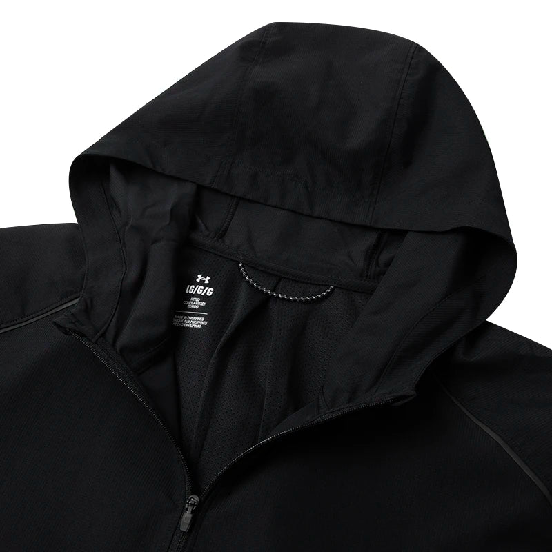 Underarmour Jacket Men's Outdoor Sportswear Daily Travel Running Training Windproof Casual Jacket 1376795-001