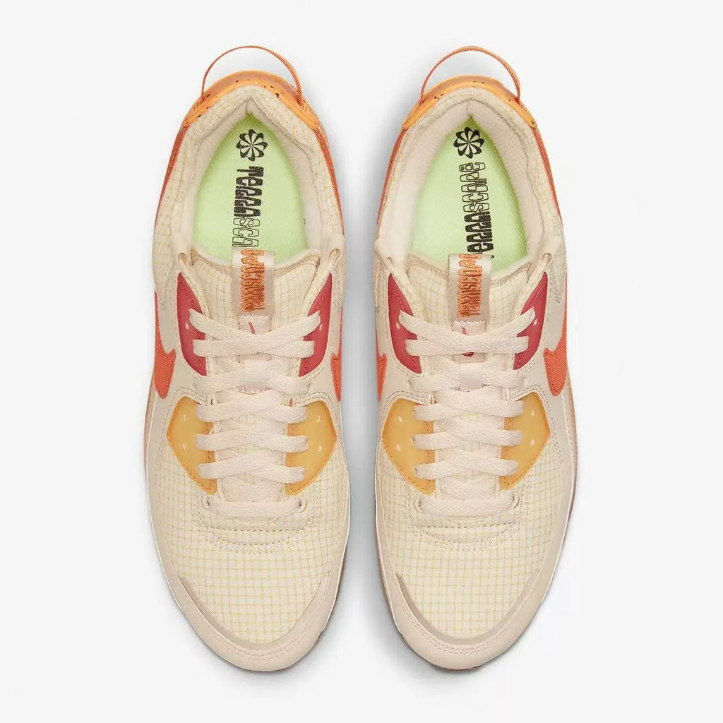 Nike Air Max 90 'Fuel Orange' Retro Low-Top Running Shoes for Men DH2973-200