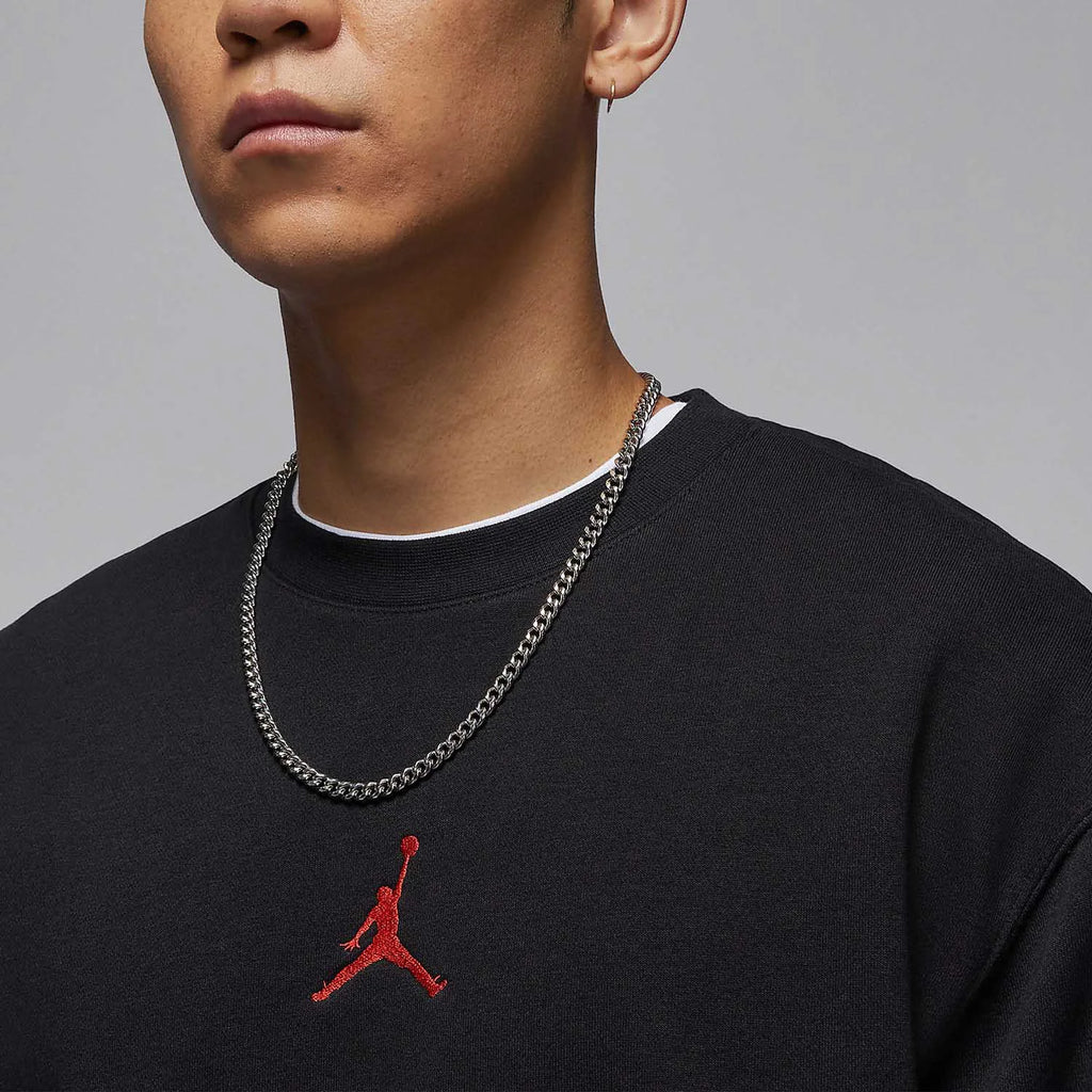 Nike genuine genuine JORDAN Men's Round Neck Patch Soft Sportswear Hoodie HV1750-010